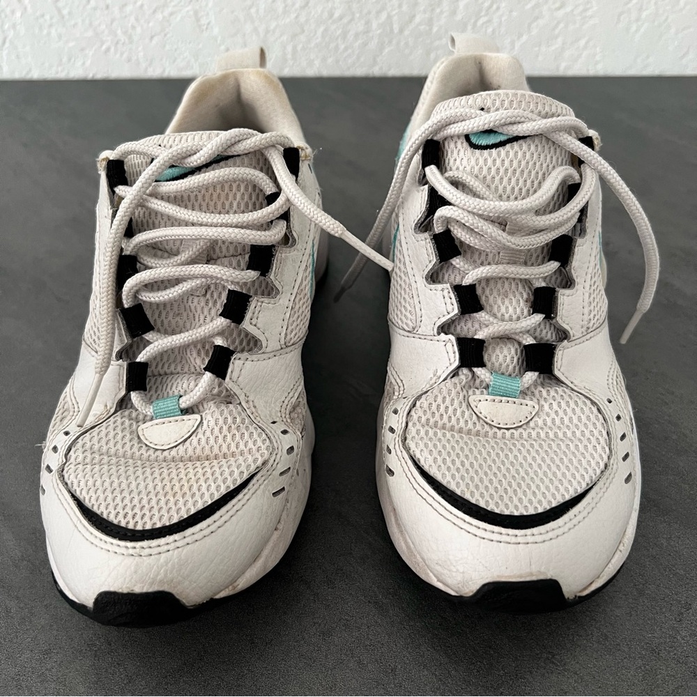 Nike Air Heights White‎ Blue Platinum Tint Trainers Cl0603 002 - Women’s Size 7